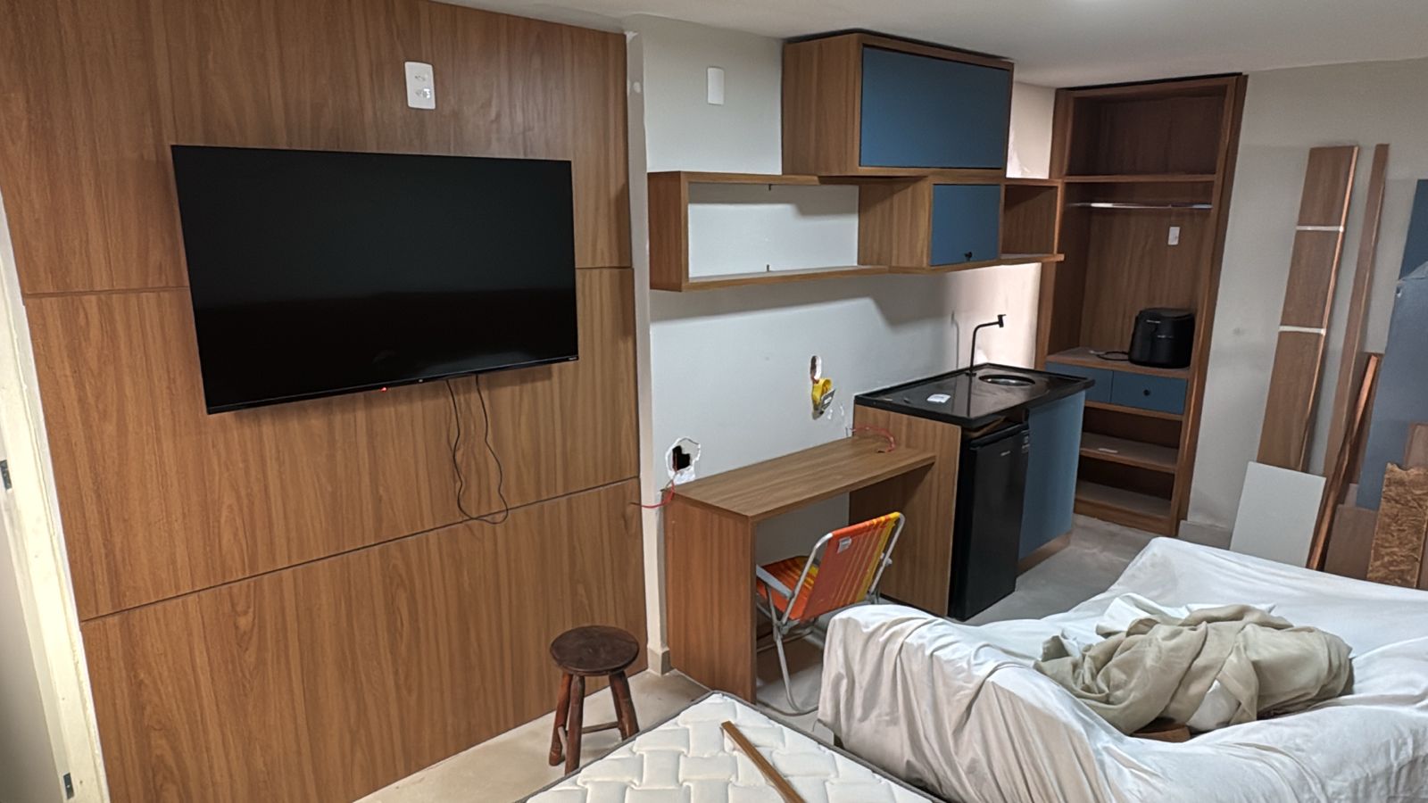 Cama e ambiente - Smart Studios Copa